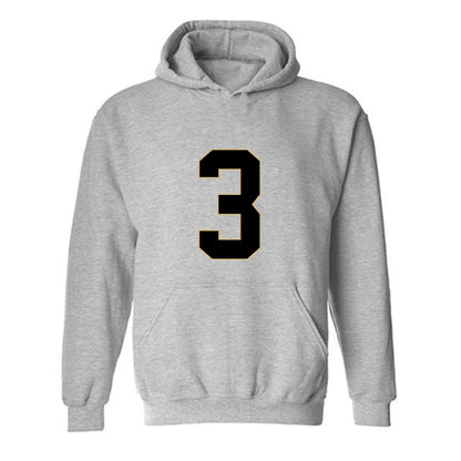 Wake Forest - NCAA Football : Bernard Causey - Fashion Shersey Hooded Sweatshirt-0