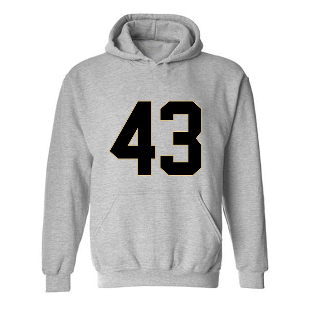 Wake Forest - NCAA Football : Frank Cusano - Fashion Shersey Hooded Sweatshirt-0