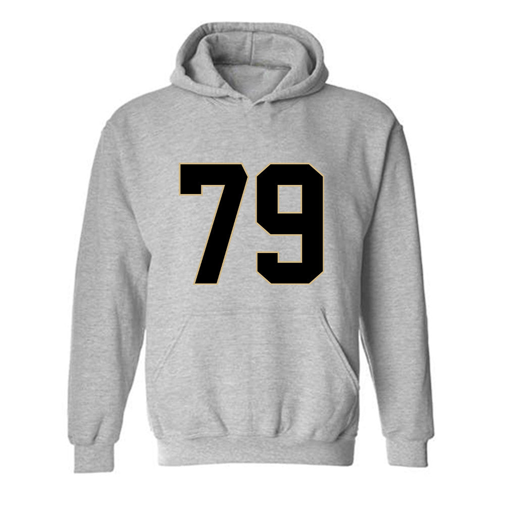 Wake Forest - NCAA Football : Langston Hogg - Fashion Shersey Hooded Sweatshirt-0