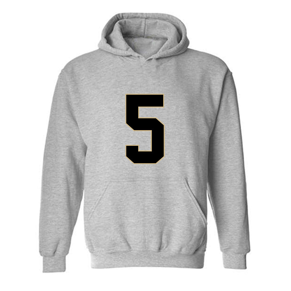 Wake Forest - NCAA Football : Kam Shanks - Fashion Shersey Hooded Sweatshirt-0
