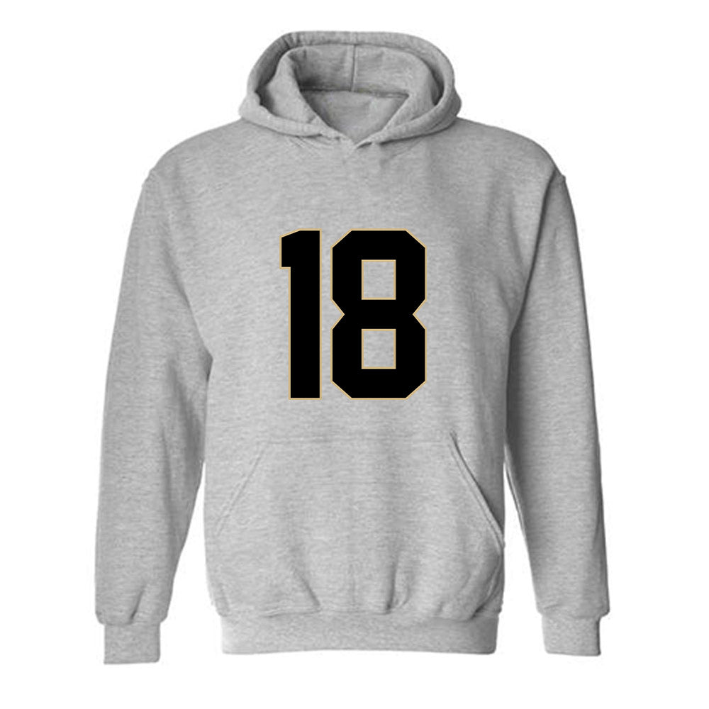 Wake Forest - NCAA Football : DJ Johnson - Fashion Shersey Hooded Sweatshirt-0