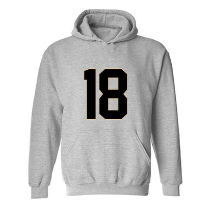 Wake Forest - NCAA Football : DJ Johnson - Fashion Shersey Hooded Sweatshirt-0