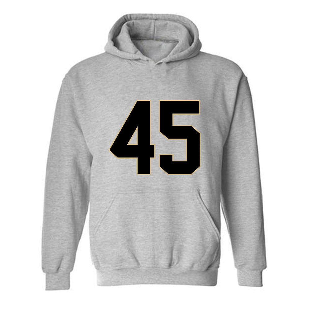 Wake Forest - NCAA Football : Ethan Hyams - Fashion Shersey Hooded Sweatshirt-0