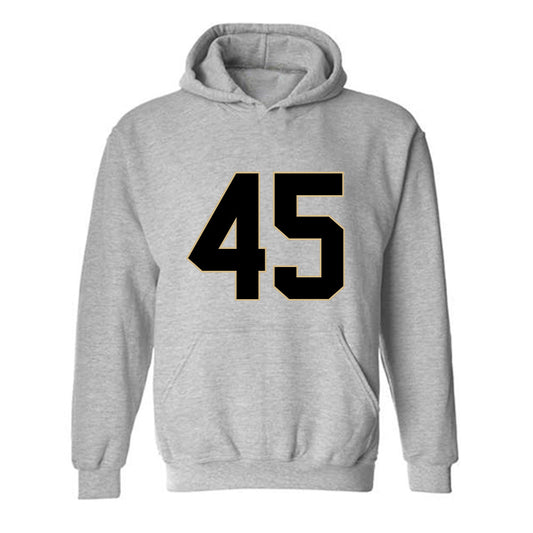 Wake Forest - NCAA Football : Ethan Hyams - Fashion Shersey Hooded Sweatshirt-0