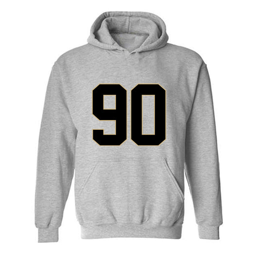 Wake Forest - NCAA Football : Sydir Mitchell jr - Fashion Shersey Hooded Sweatshirt-0
