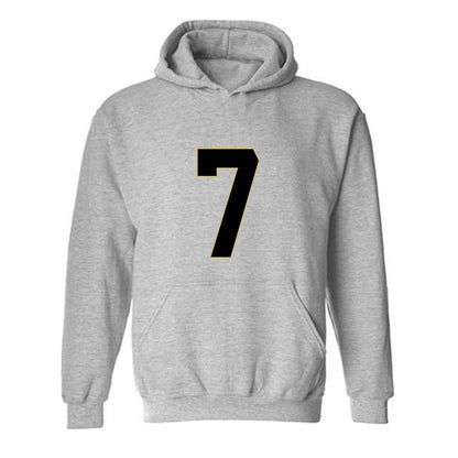 Wake Forest - NCAA Football : Buom Jock - Fashion Shersey Hooded Sweatshirt-0