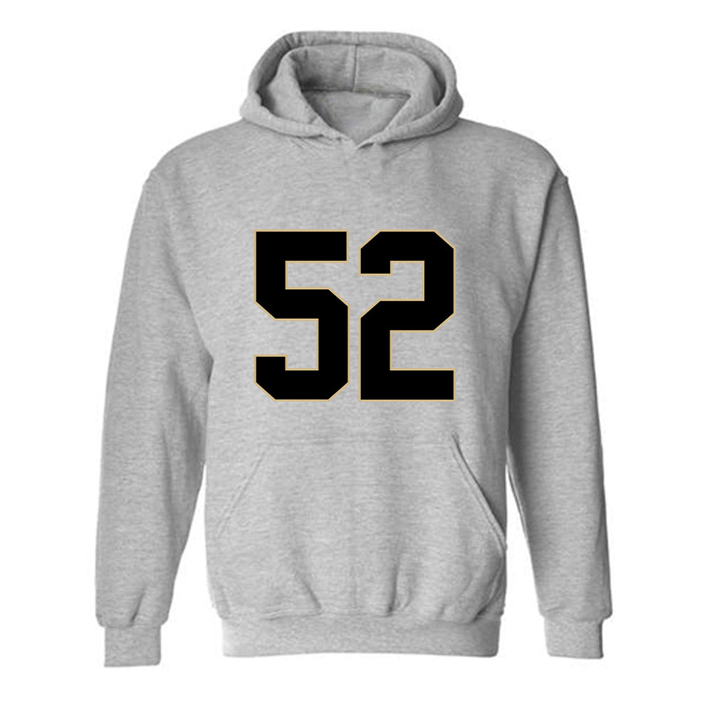 Wake Forest - NCAA Football : Uber Ajongo - Fashion Shersey Hooded Sweatshirt-0