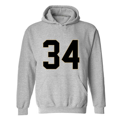 Wake Forest - NCAA Football : Micheal Ahoua - Fashion Shersey Hooded Sweatshirt-0
