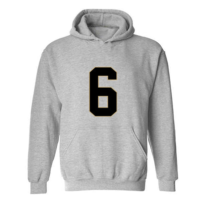 Wake Forest - NCAA Football : Steele Pizzella - Fashion Shersey Hooded Sweatshirt-0