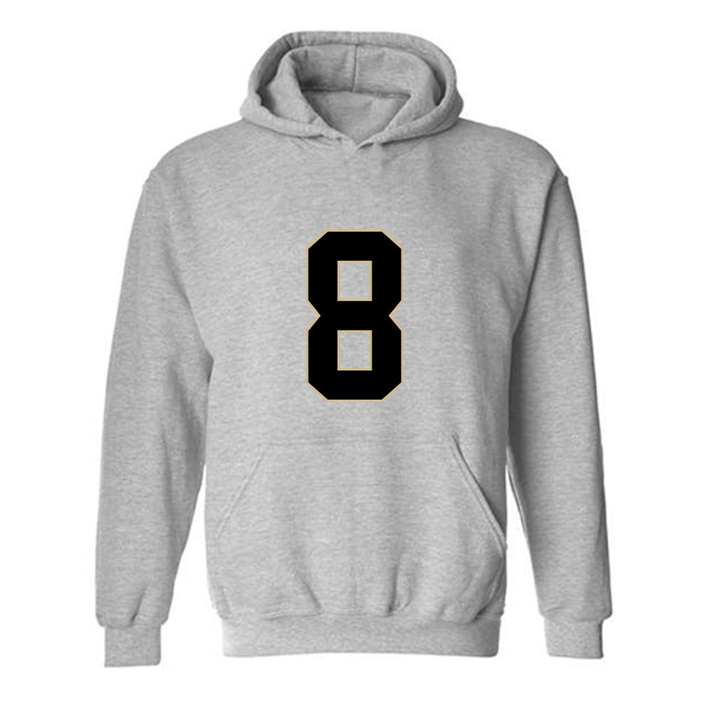 Wake Forest - NCAA Football : Braylon Johnson - Fashion Shersey Hooded Sweatshirt-0