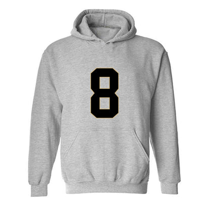 Wake Forest - NCAA Football : Braylon Johnson - Fashion Shersey Hooded Sweatshirt-0