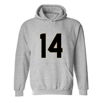 Wake Forest - NCAA Football : Tyler Walton - Fashion Shersey Hooded Sweatshirt-0