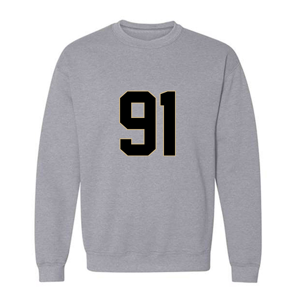 Wake Forest - NCAA Football : Lucas Smalls-Allen - Fashion Shersey Crewneck Sweatshirt-0