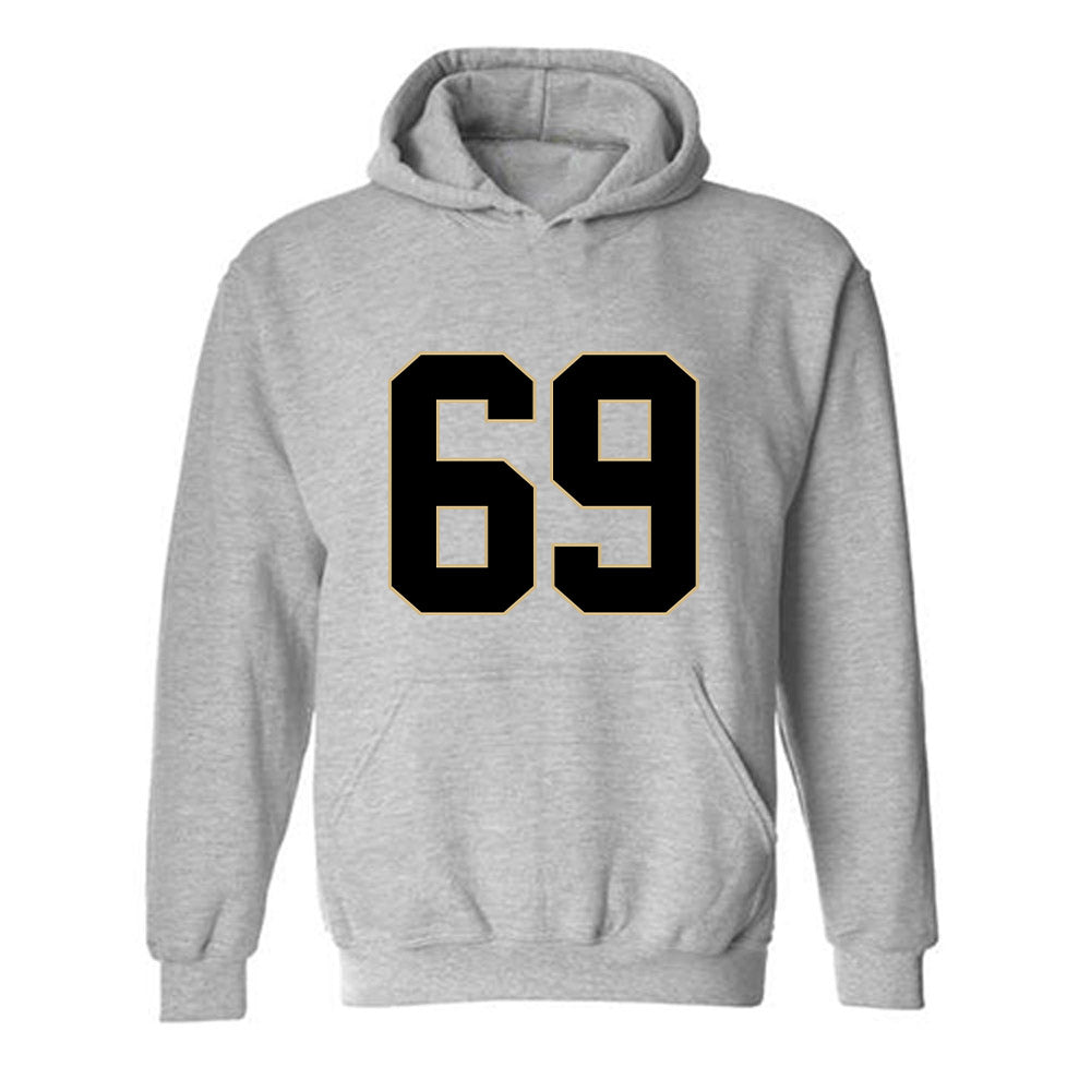 Wake Forest - NCAA Football : Dalton DeBoer - Fashion Shersey Hooded Sweatshirt-0