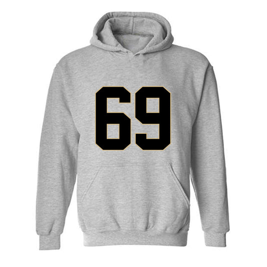 Wake Forest - NCAA Football : Dalton DeBoer - Fashion Shersey Hooded Sweatshirt-0