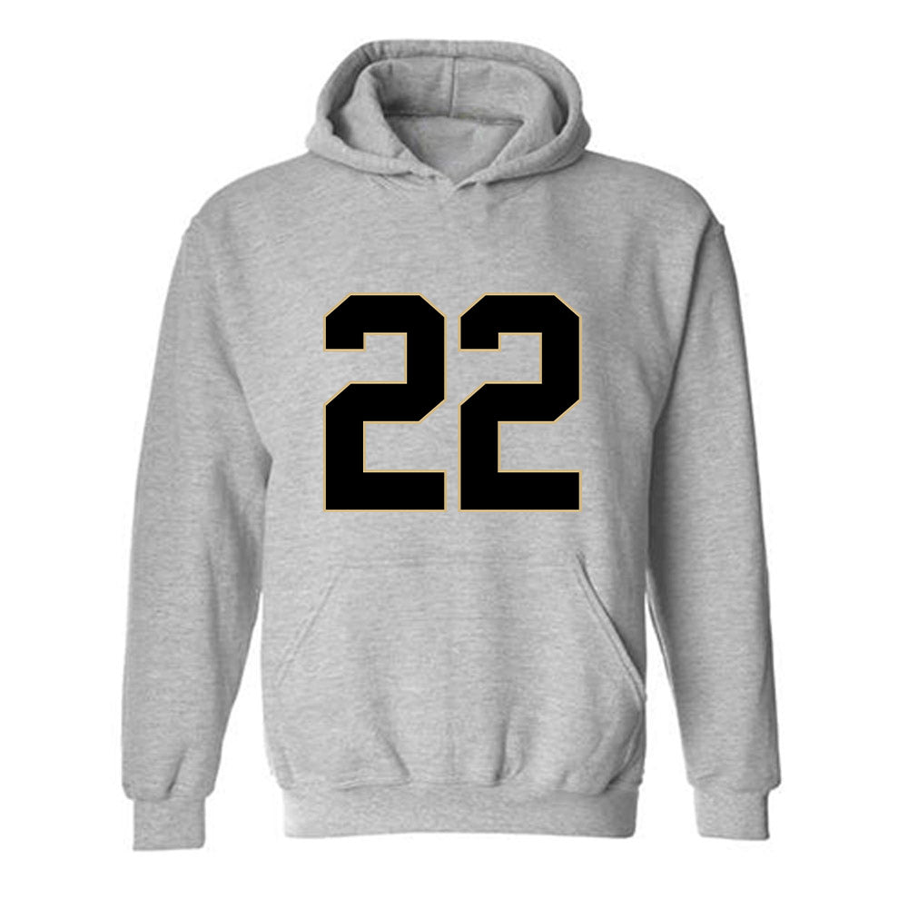 Wake Forest - NCAA Football : Deuce Lawrence - Fashion Shersey Hooded Sweatshirt-0