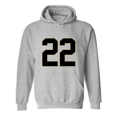 Wake Forest - NCAA Football : Deuce Lawrence - Fashion Shersey Hooded Sweatshirt-0