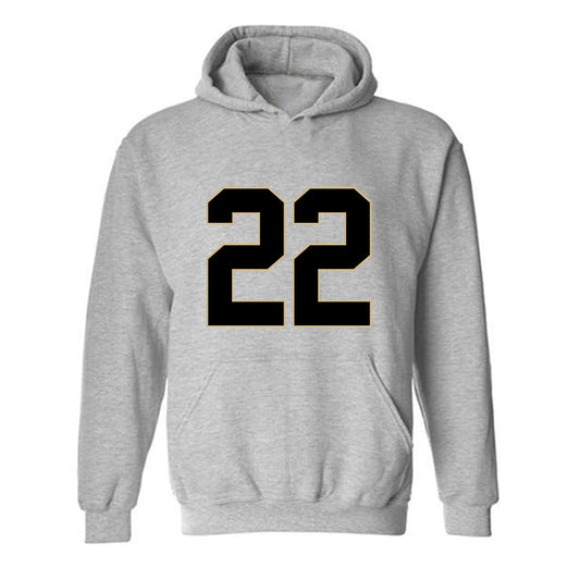 Wake Forest - NCAA Football : Deuce Lawrence - Fashion Shersey Hooded Sweatshirt-0