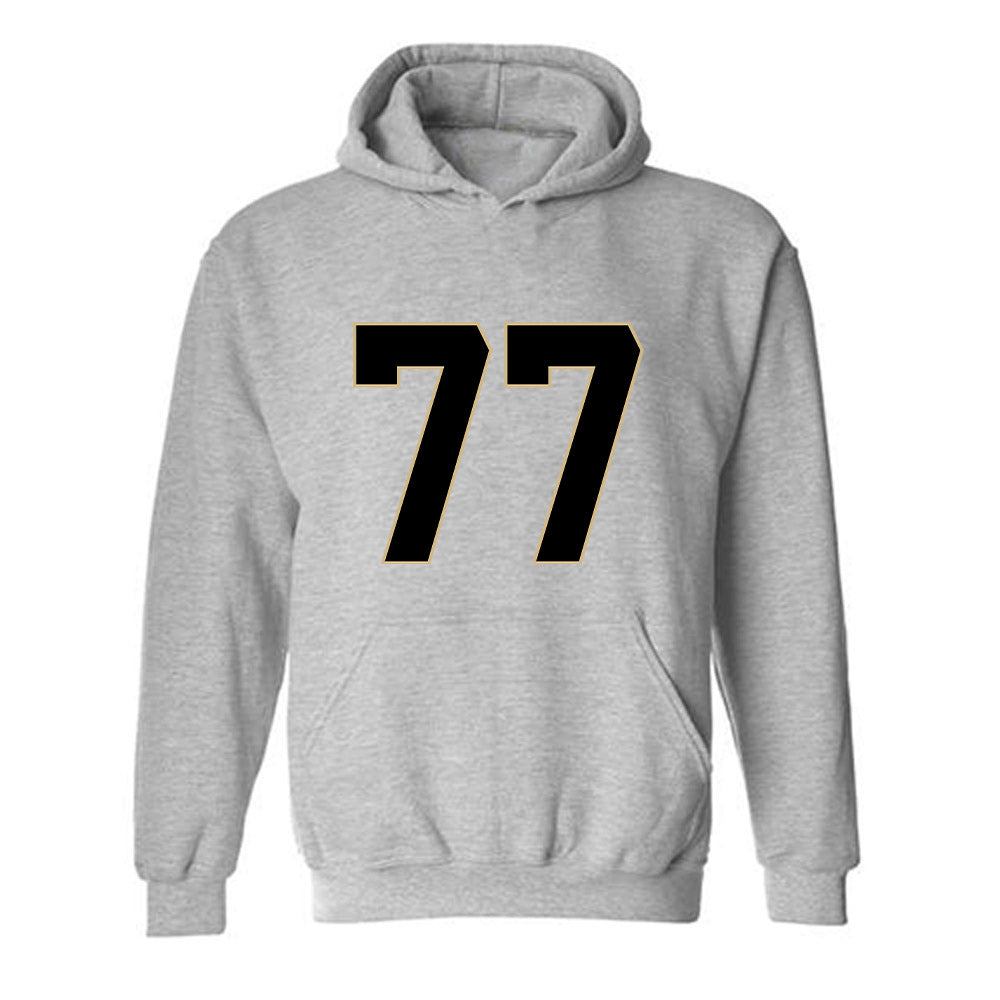 Wake Forest - NCAA Football : Dylan Durbin - Fashion Shersey Hooded Sweatshirt-0