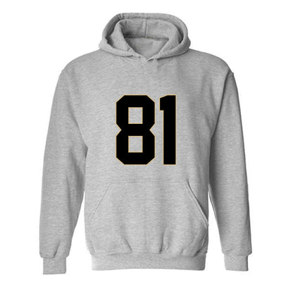 Wake Forest - NCAA Football : Landon Morris - Fashion Shersey Hooded Sweatshirt-0
