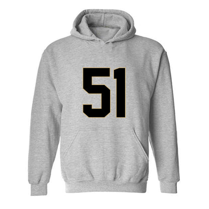 Wake Forest - NCAA Football : Devin McRae - Fashion Shersey Hooded Sweatshirt-0