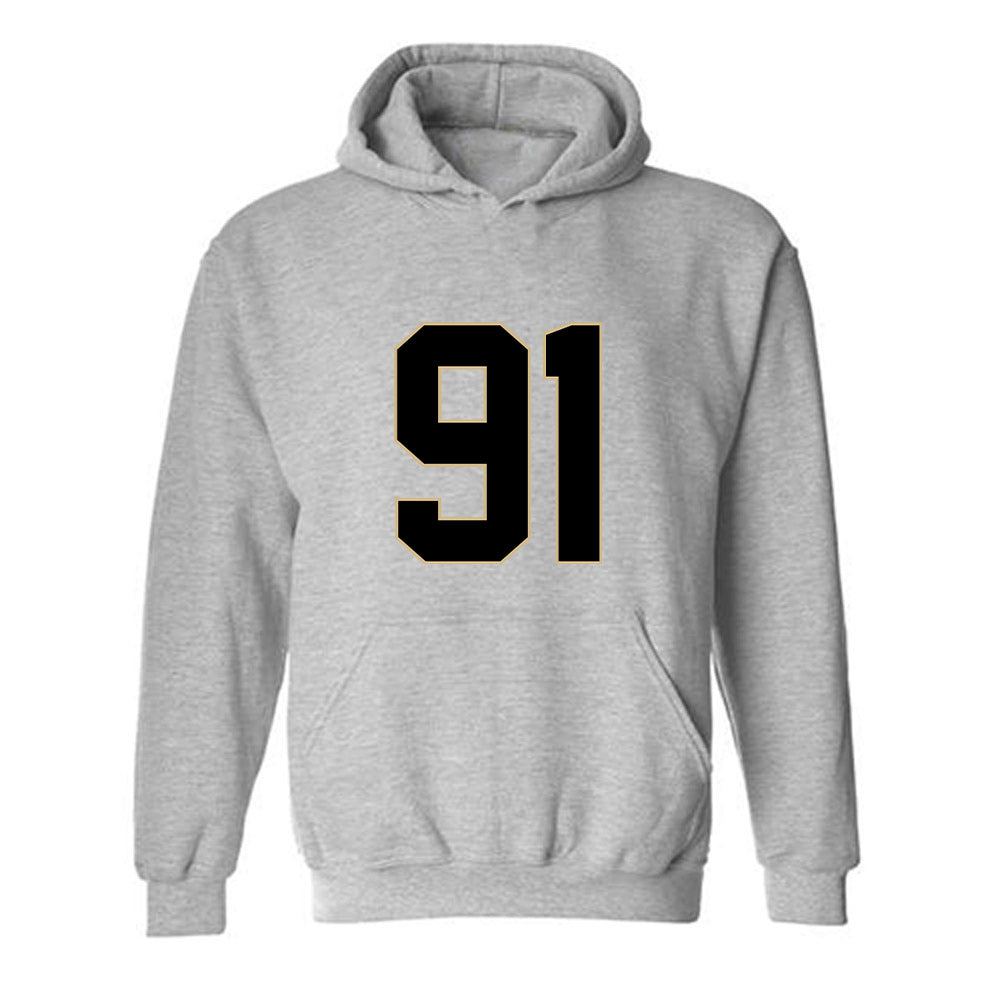 Wake Forest - NCAA Football : Lucas Smalls-Allen - Fashion Shersey Hooded Sweatshirt-0