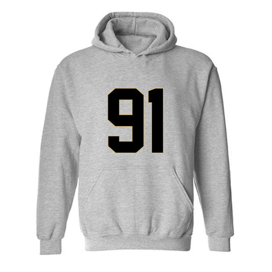 Wake Forest - NCAA Football : Lucas Smalls-Allen - Fashion Shersey Hooded Sweatshirt-0
