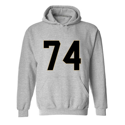 Wake Forest - NCAA Football : John Ohnegian - Fashion Shersey Hooded Sweatshirt-0