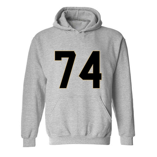 Wake Forest - NCAA Football : John Ohnegian - Fashion Shersey Hooded Sweatshirt-0