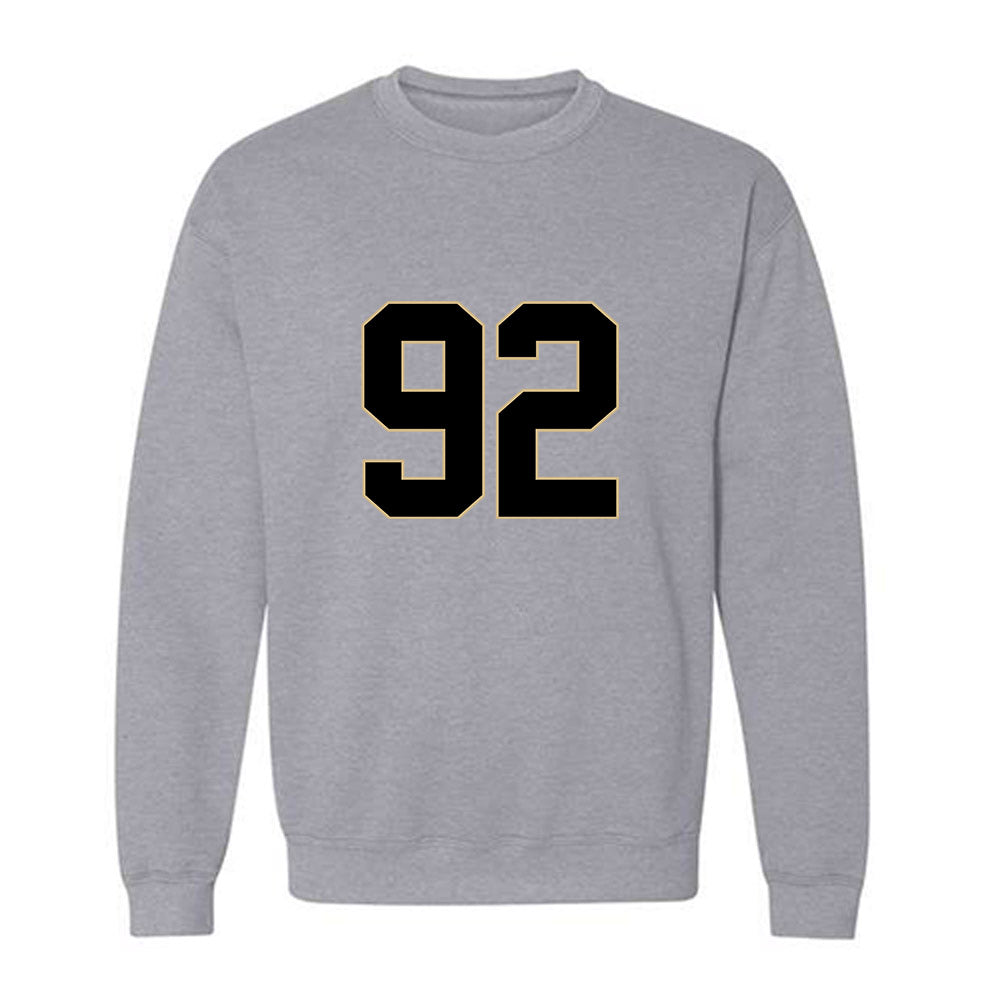 Wake Forest - NCAA Football : Sefa Sackey - Fashion Shersey Crewneck Sweatshirt-0