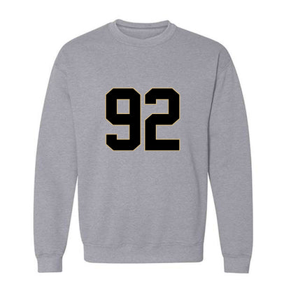Wake Forest - NCAA Football : Sefa Sackey - Fashion Shersey Crewneck Sweatshirt-0