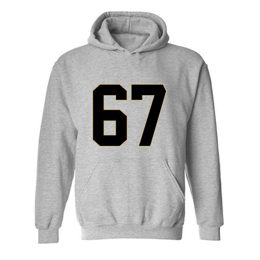 Wake Forest - NCAA Football : Elliot Demaine - Fashion Shersey Hooded Sweatshirt-0