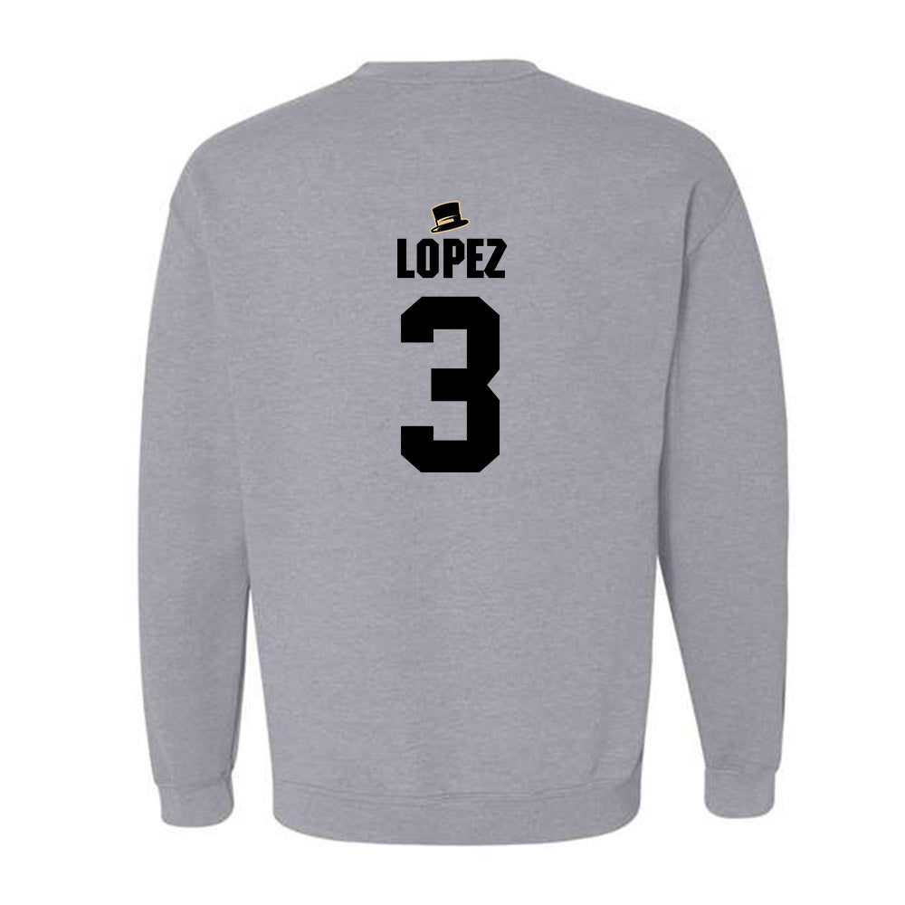 Wake Forest - NCAA Football : Gio Lopez - Generic Shersey Crewneck Sweatshirt-1