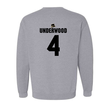 Wake Forest - NCAA Men's Basketball : Will Underwood - Generic Shersey Crewneck Sweatshirt-1