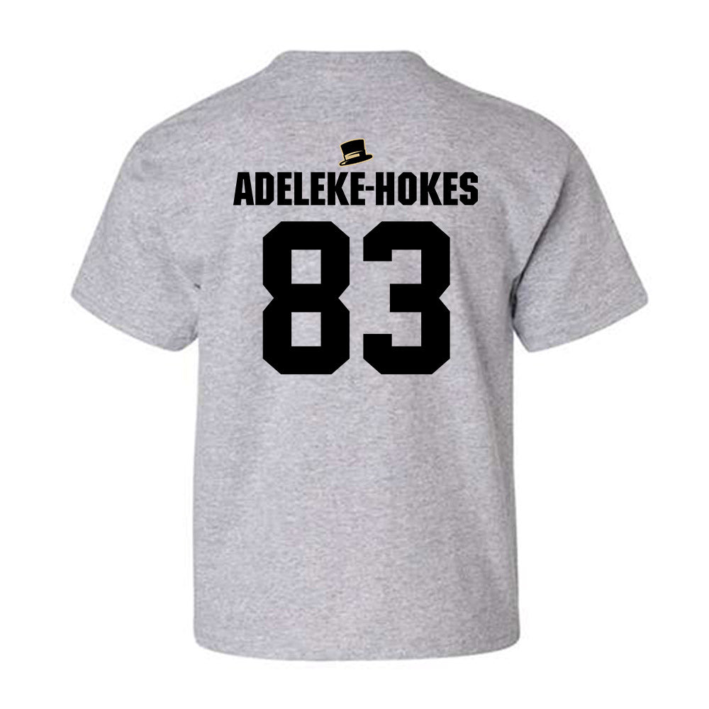 Wake Forest - NCAA Football : Kobe Adeleke-Hokes - Generic Shersey Youth T-Shirt-1