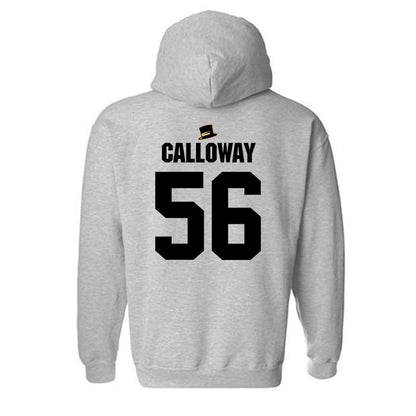 Wake Forest - NCAA Football : Ethan Calloway - Generic Shersey Hooded Sweatshirt-1