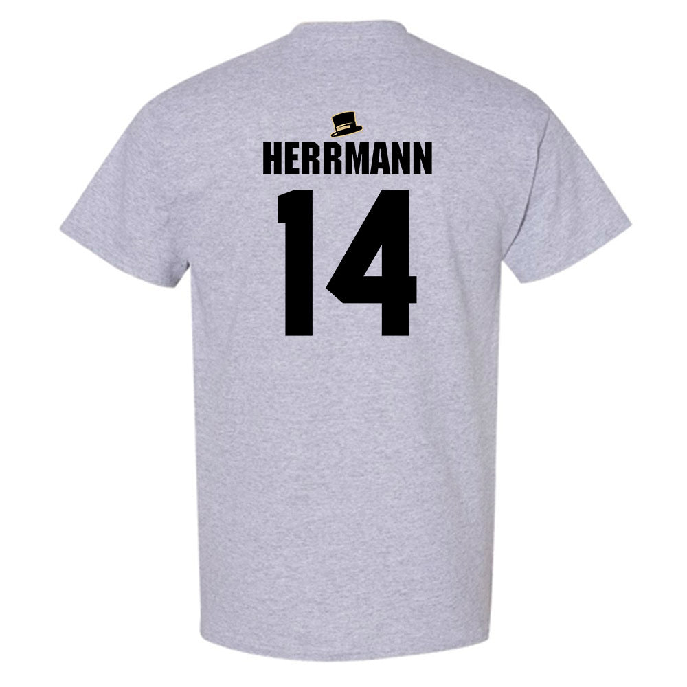 Wake Forest - NCAA Baseball : Joshua Herrmann - Generic Shersey T-Shirt-1