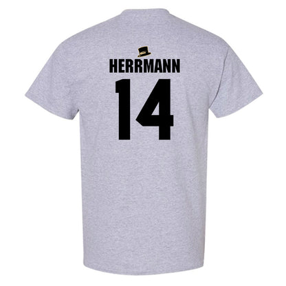 Wake Forest - NCAA Baseball : Joshua Herrmann - Generic Shersey T-Shirt-1