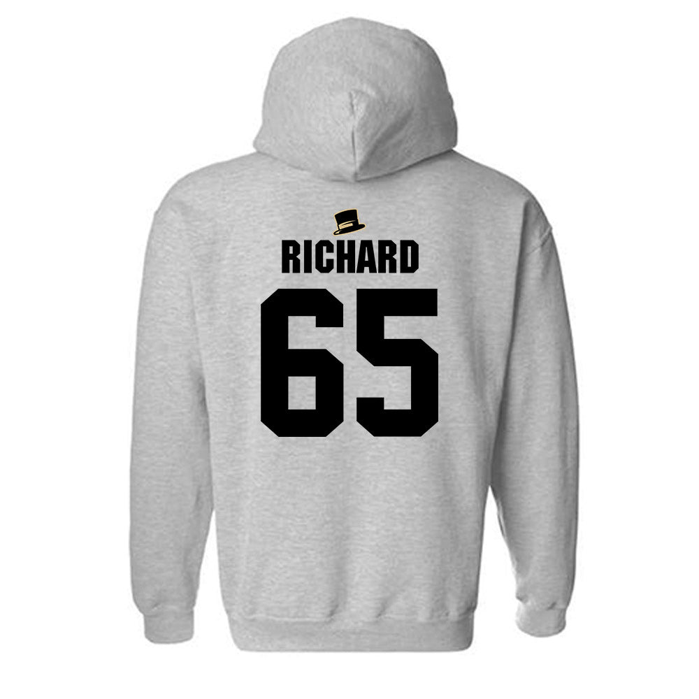 Wake Forest - NCAA Football : Clinton Richard - Generic Shersey Hooded Sweatshirt-1