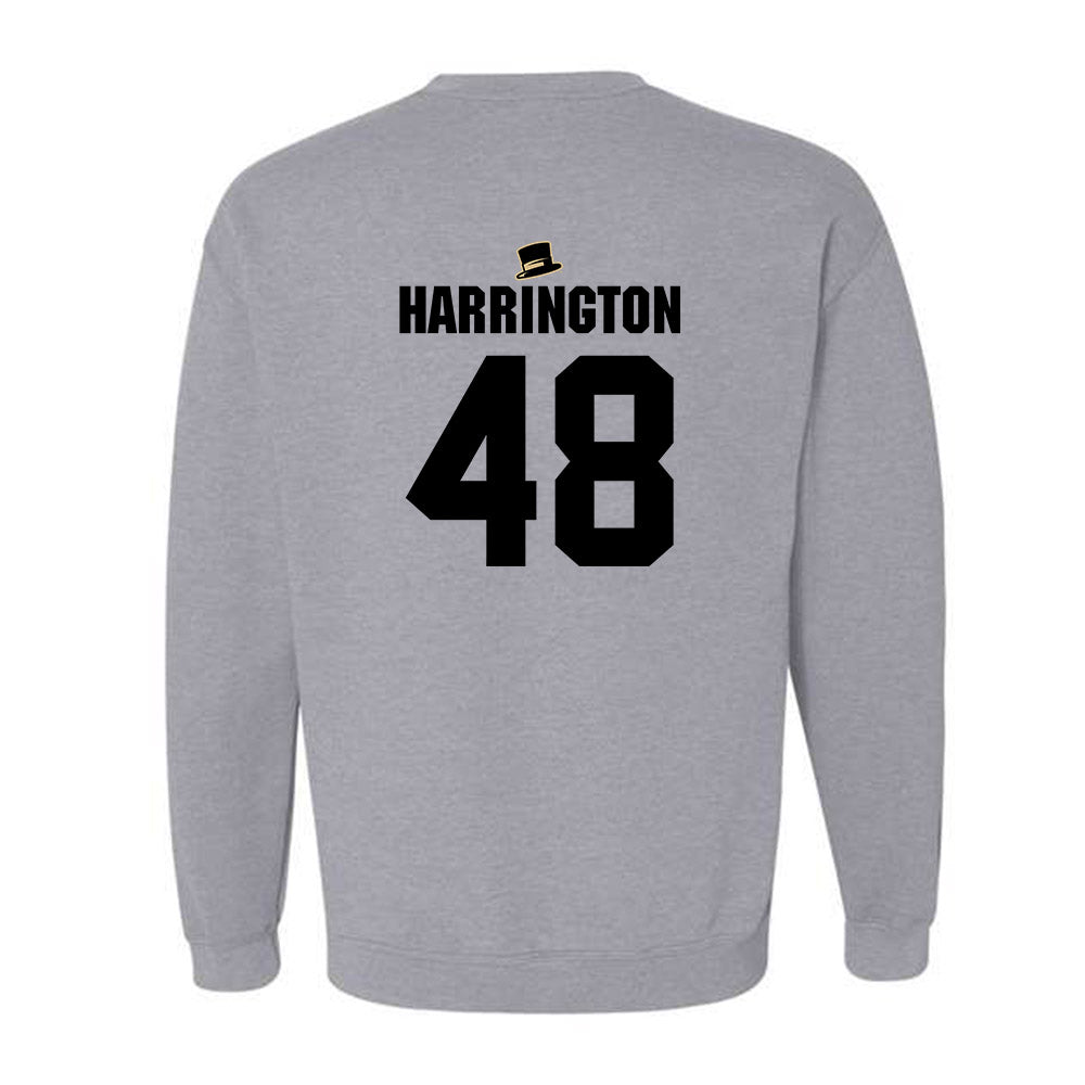Wake Forest - NCAA Football : Ryan Harrington - Generic Shersey Crewneck Sweatshirt-1