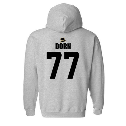 Wake Forest - NCAA Men's Basketball : Antonio Dorn - Generic Shersey Hooded Sweatshirt-1