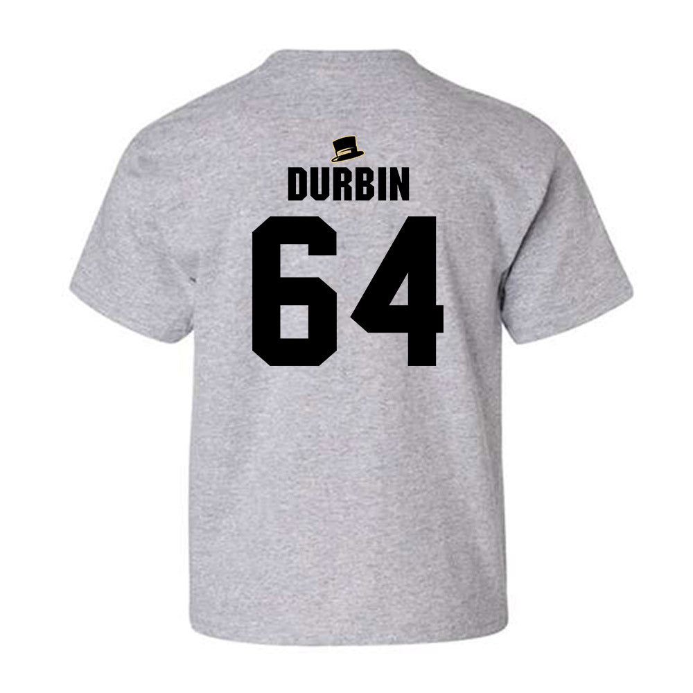 Wake Forest - NCAA Football : Dylan Durbin - Generic Shersey Youth T-Shirt-1