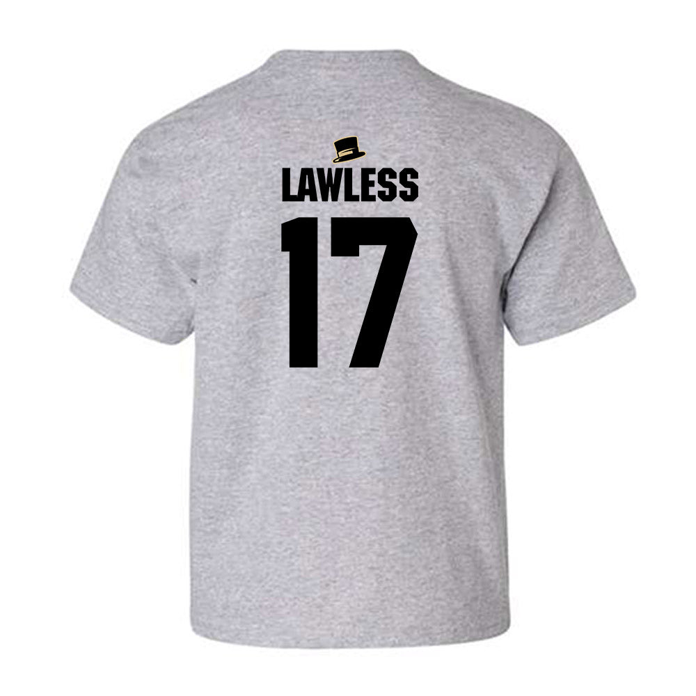Wake Forest - NCAA Football : Grant Lawless - Generic Shersey Youth T-Shirt-1