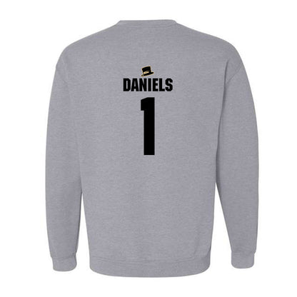 Wake Forest - NCAA Football : Kahnen Daniels - Generic Shersey Crewneck Sweatshirt-1