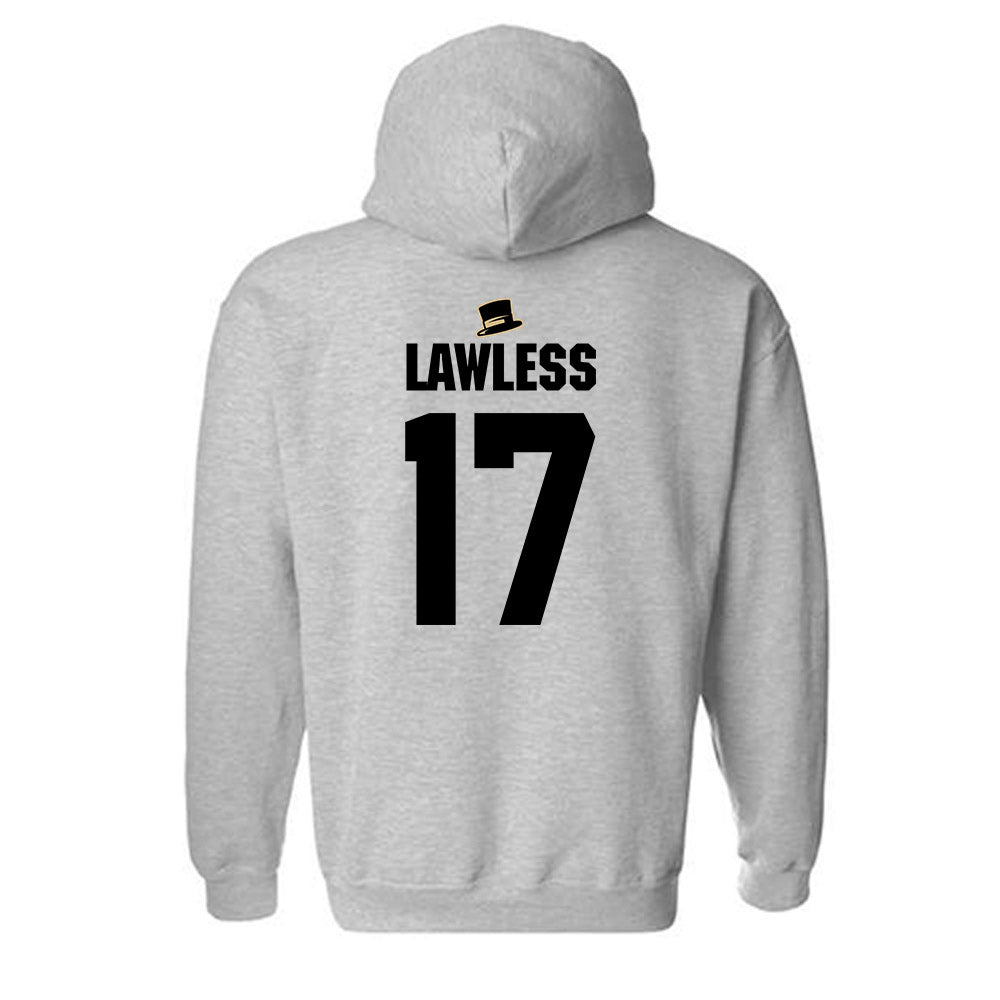 Wake Forest - NCAA Football : Grant Lawless - Generic Shersey Hooded Sweatshirt-1