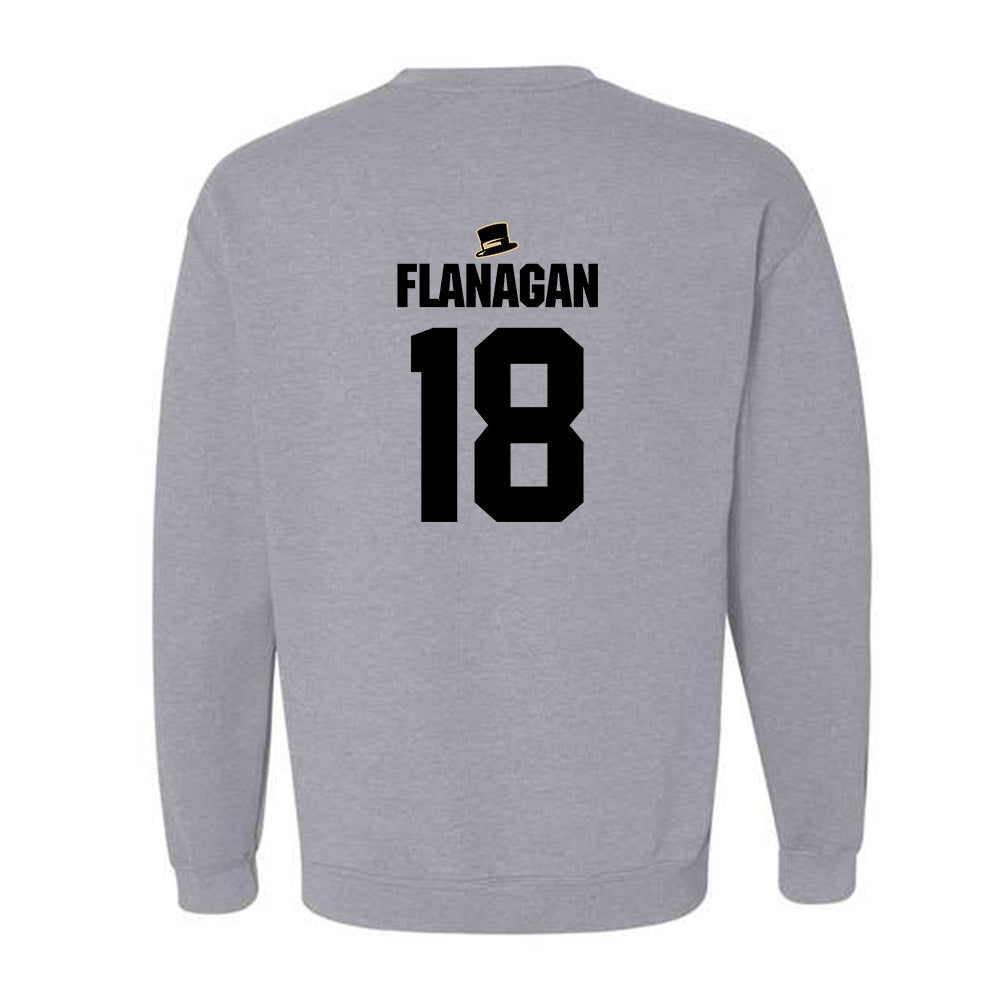 Wake Forest - NCAA Women's Soccer : Allie Flanagan - Generic Shersey Crewneck Sweatshirt-1