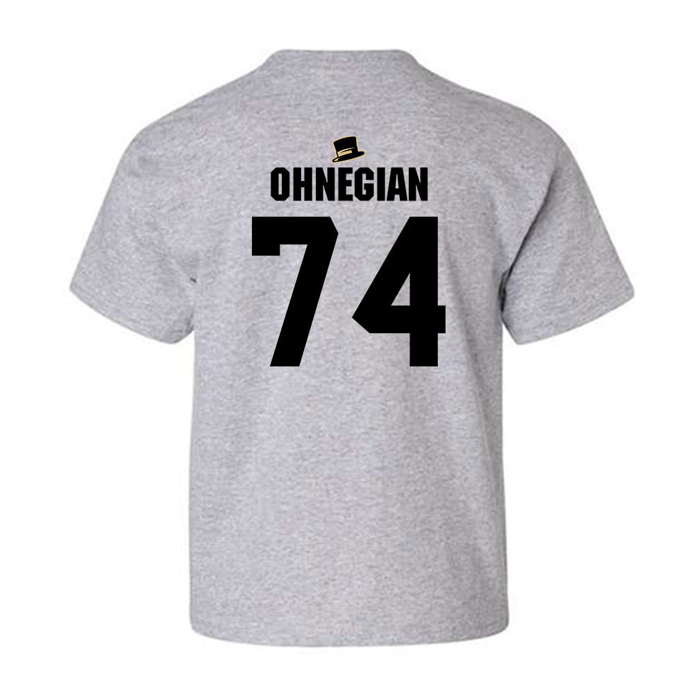 Wake Forest - NCAA Football : John Ohnegian - Generic Shersey Youth T-Shirt-1