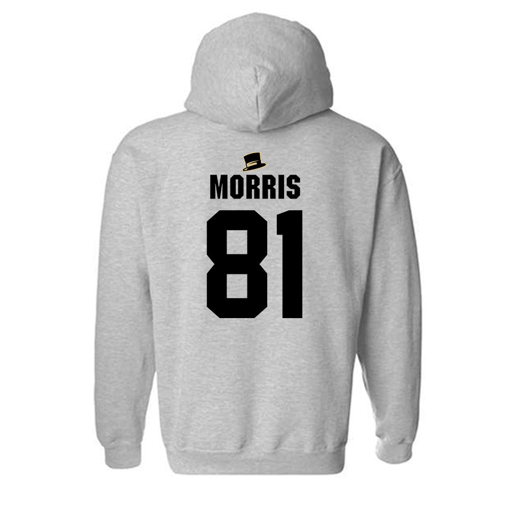 Wake Forest - NCAA Football : Landon Morris - Generic Shersey Hooded Sweatshirt-1