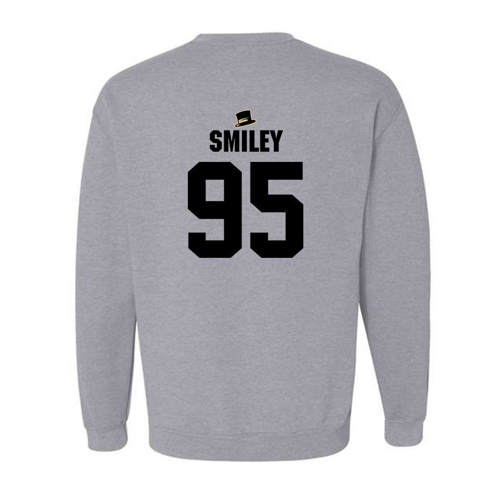 Wake Forest - NCAA Football : Brandon Smiley - Generic Shersey Crewneck Sweatshirt-1