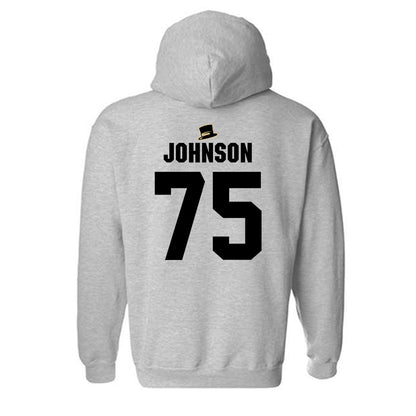 Wake Forest - NCAA Football : Derrell Johnson - Generic Shersey Hooded Sweatshirt-1